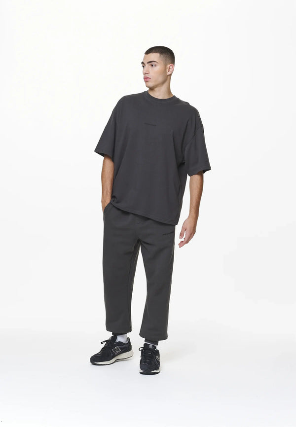 PEGADOR VOLCANO GREY OVERSIZED BOXY TEE