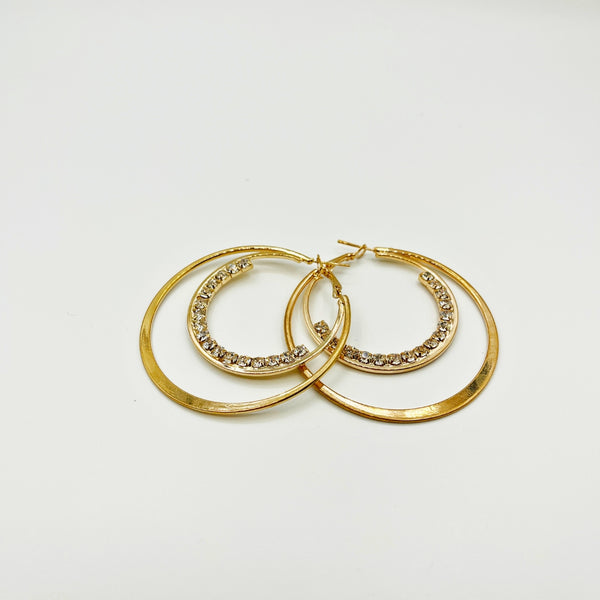 Chunky Gold Hoops