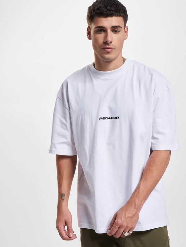 PEGADOR COLONE WHITE LOGO OVERSIZED T-Shirt